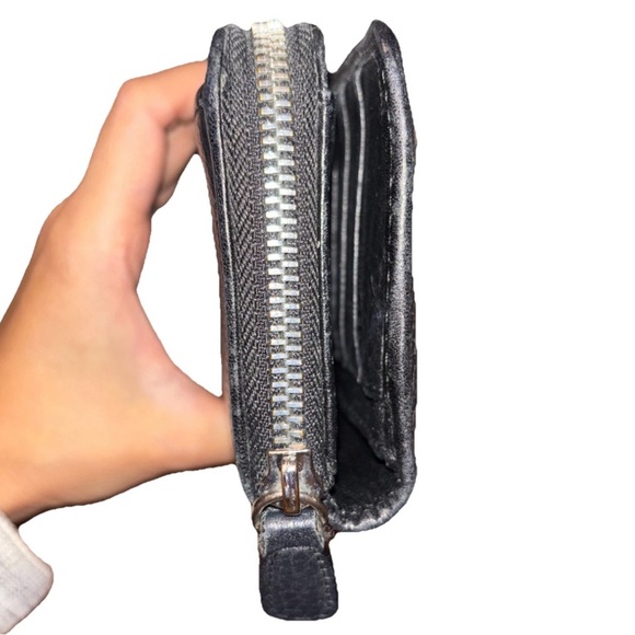 Vintage Brighton Pebble Black‎ Brown Leather Wallet - Picture 4 of 16